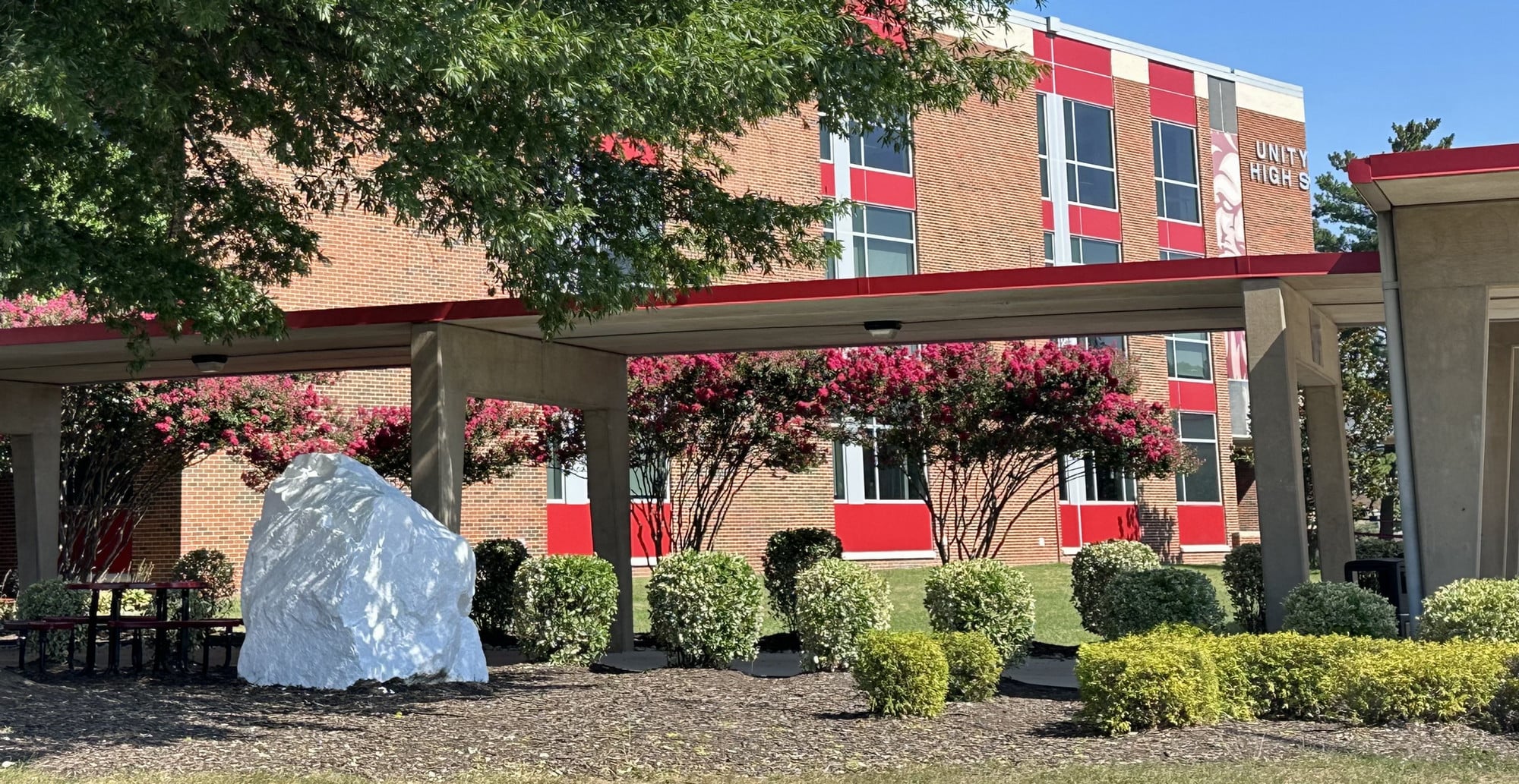 Unity Reed High School Exterior