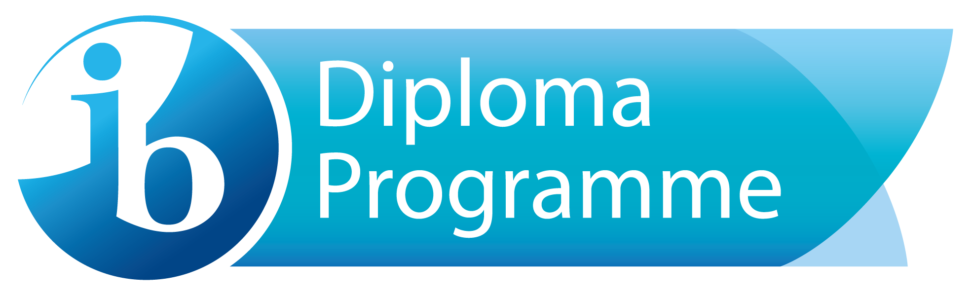 Blue Banner that says IB Diploma Programme