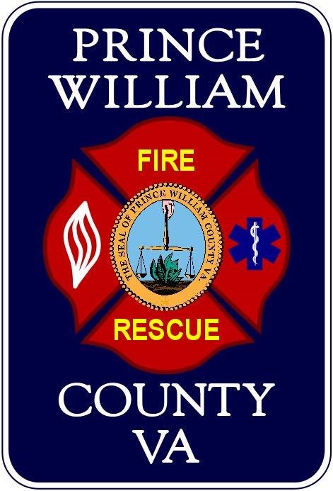 Prince William County Fire and rescue badge